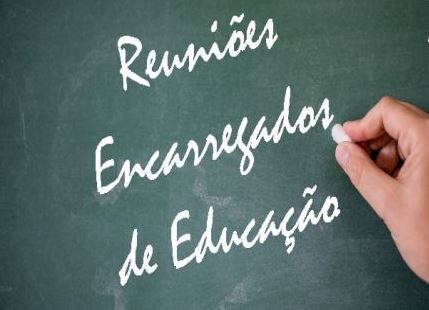 Calendário das reuniões com os Encarregados de Educação